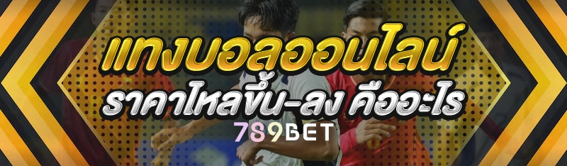 แทงบอลออนไลน์ ราคาไหลขึ้น-ลง คืออะไร ?